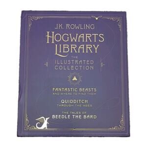 Hogwarts Library: The Illustrated Collection (Harry Potter) - Hardcover - GOOD